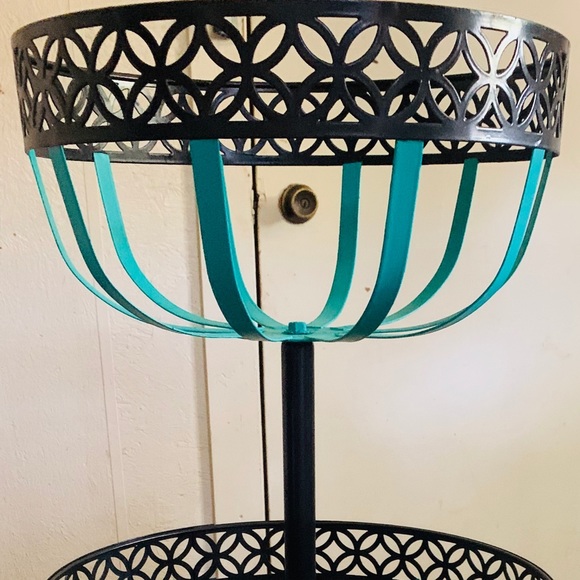 3 Tiered Iron Plant Holder - Picture 2 of 5